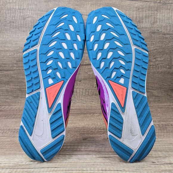 Nike React Pegasus Trail 4 Men\'s 11 Black Vivid Purple Green Shoes (DJ6158-003) main image 10